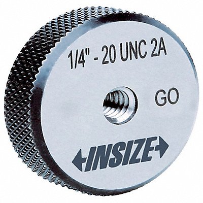 INSIZE 412181 Threaded Ring Gauge Dimension Type Inch