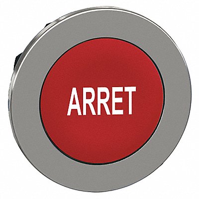 SCHNEIDER ELECTRIC ZB4FA433 Push Button Head Marked 30mm Red