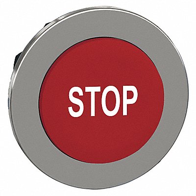 SCHNEIDER ELECTRIC ZB4FL434 Extended Push Button Red Non Illuminated 30mm