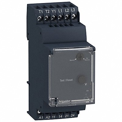 SCHNEIDER RM35TM250MW AdjCurrntSensingRelay 12Pins 24-240VACDC