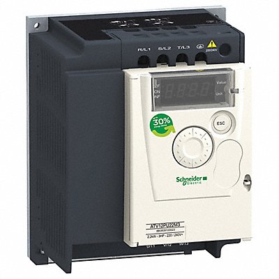 SCHNEIDER ELECTRIC ATV12PU22M3 Variable Frequency Drive 3hp 200 to 240V