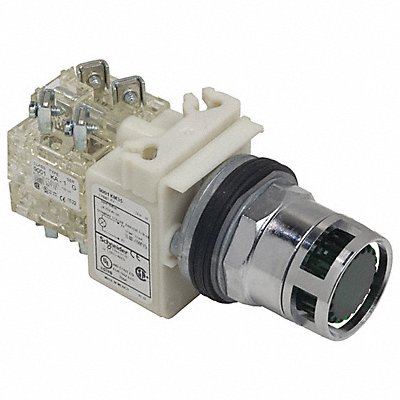SCHNEIDER ELECTRIC 9001K3L35GH2Y238 IllumPush Button FullVolt Green 2NO/2NC