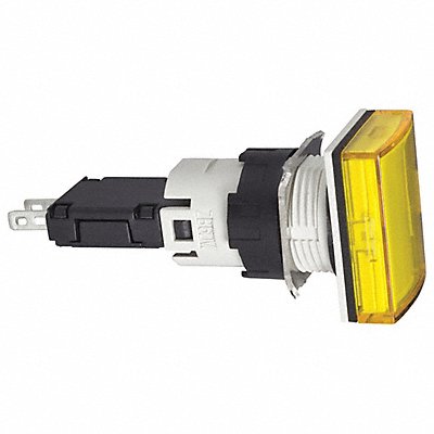 SCHNEIDER ELECTRIC XB6DV5BB Pilot Light Yellow 16mm LED