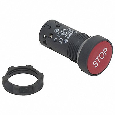 SCHNEIDER ELECTRIC XB7NA4234 Flush Push Button Red Non Illuminated 22mm