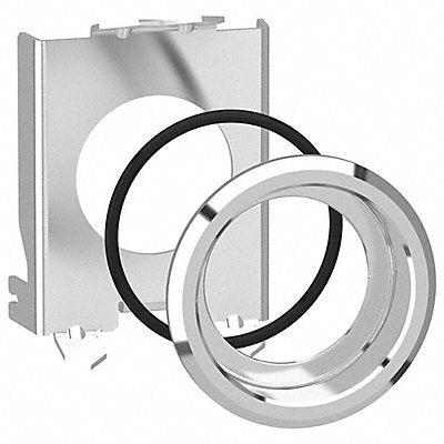 SCHNEIDER ELECTRIC ZB4BZ021 Flush Mounting Kit 30 mm Chrome Metal