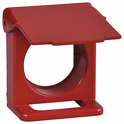 SCHNEIDER ELECTRIC ZB4BZ64 Padlockable Flap 22 mm Metal Red