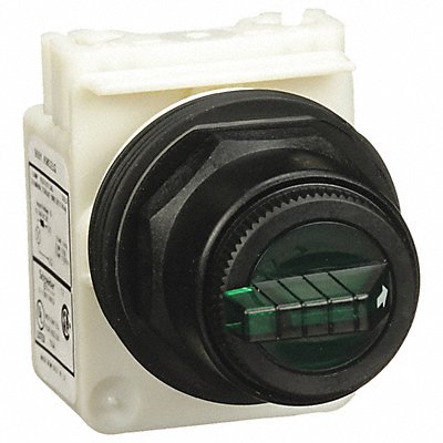 SCHNEIDER ELECTRIC 9001SK43J32LGG Selector Switch 3 Pos 30 mm Green