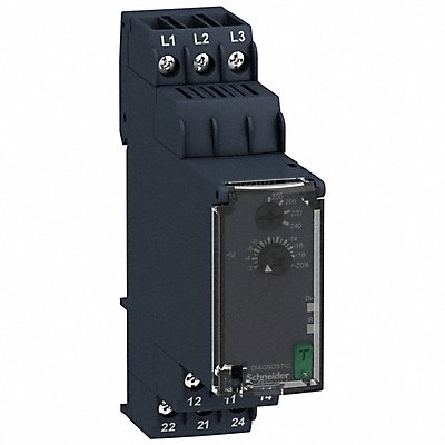 SCHNEIDER RM22TU21 Phase Monitor Relay 9 Pins 200-240V AC