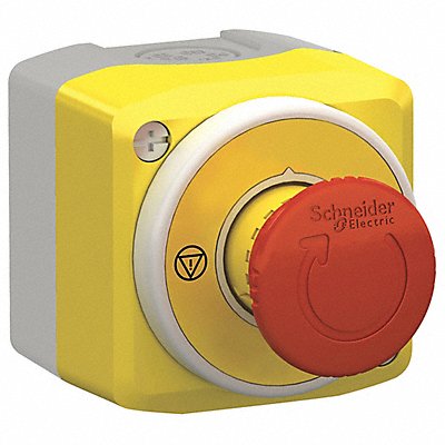 SCHNEIDER ELECTRIC XALK178W3B140E Control Station FeedThru Button Rd 1Light