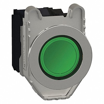 SCHNEIDER ELECTRIC XB4FW33M5 Illuminated Push Button FullVolt Green 1NO/1NC
