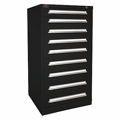 LYON KKM6830301011IL K3766 Modular Drawer Cabinet 59.25 x30 x28 Black 9Drwr
