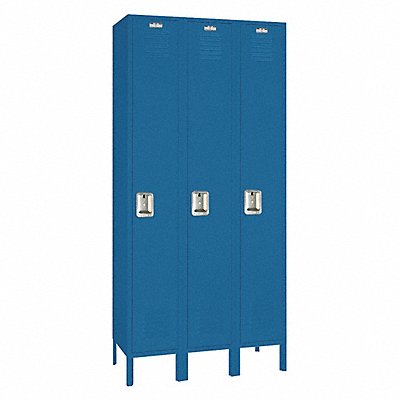 LYON X6C51123SU Locker 1x3Locker Mrn Bl 78 x36 x12 Assm