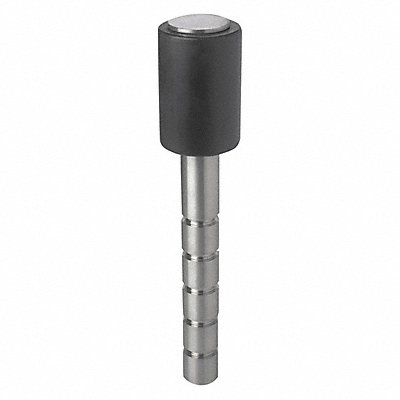 ROCKWOOD 468RKW Door Stop Floor Mount Black 2 Dia Base