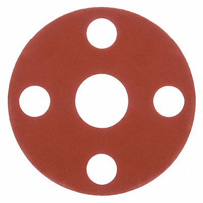 GRAINGER BULKFG131 Flange Gasket Full Face 1-1/2 Pipe