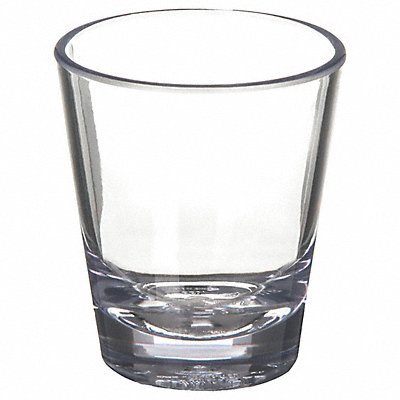 CARLISLE 560107 Shot Glass 1.8 fl oz Cap. 2.31 H PK24
