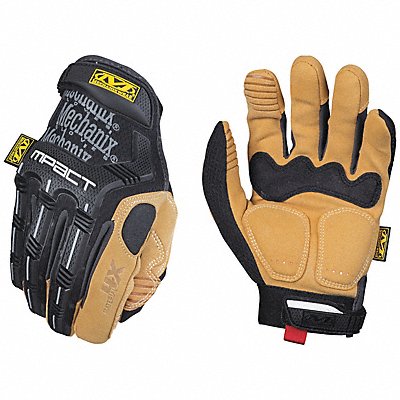 MECHANIX WEAR MP4X75010 Mechanics Gloves Black/Tan 10 PR