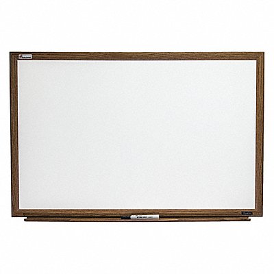 ABILITY ONE 7110020000000 Dry Erase Board Oak Frame 3/4 D