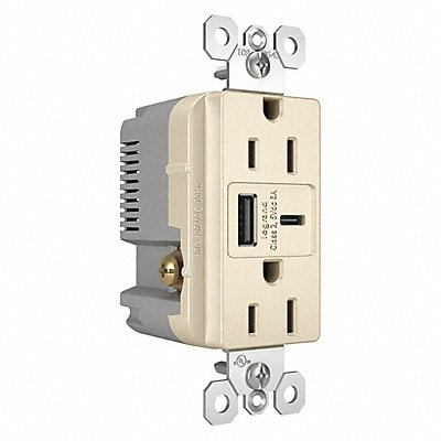 LEGRAND R26USBACLA USB Charger Receptacle 15A Type A and C