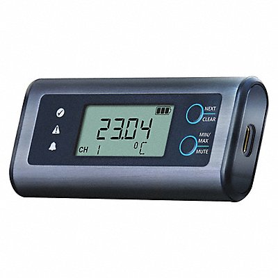 56FN62 LASCAR ELSIE1 Thermometer -0.4 Deg to 131 Deg F LCD