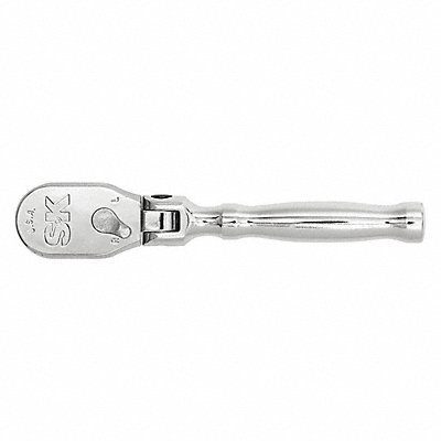 SK PROFESSIONAL TOOLS 80280 Hand Ratchet 5 in Chrome 1/4 in