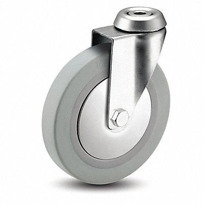 MEDCastor RZ03TPP090SWHK04 Bolt-Hole Castor Swivel 3 Wheel Dia
