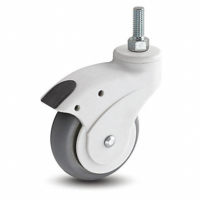MEDCastor OP03PRN100SWTS06 Stem Castor Swivel 3 Wheel Dia