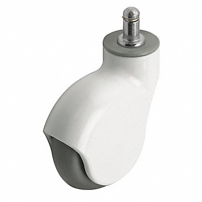 MEDCastor PGE30223WHMNT33GG Stem Castor Swivel 3 Wheel Dia