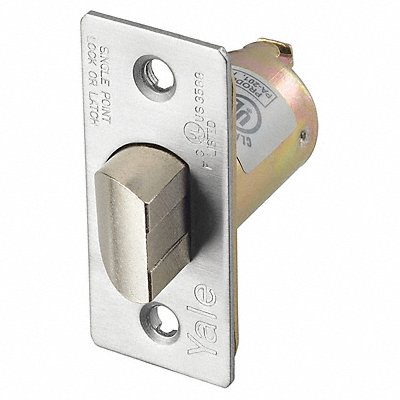 YALE MCP238626 Latch Bolt Satin Chrome Finish