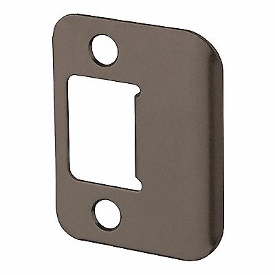 YALE 71S613E Lip Strike 2-1/4 L 1-1/4 W Bronze Finish