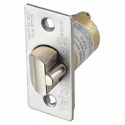 YALE MCD238626 Latchbolt Satin Chrome Finish