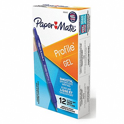 PAPERMATE 2095472 Gel Pens Textured Plastic PK12