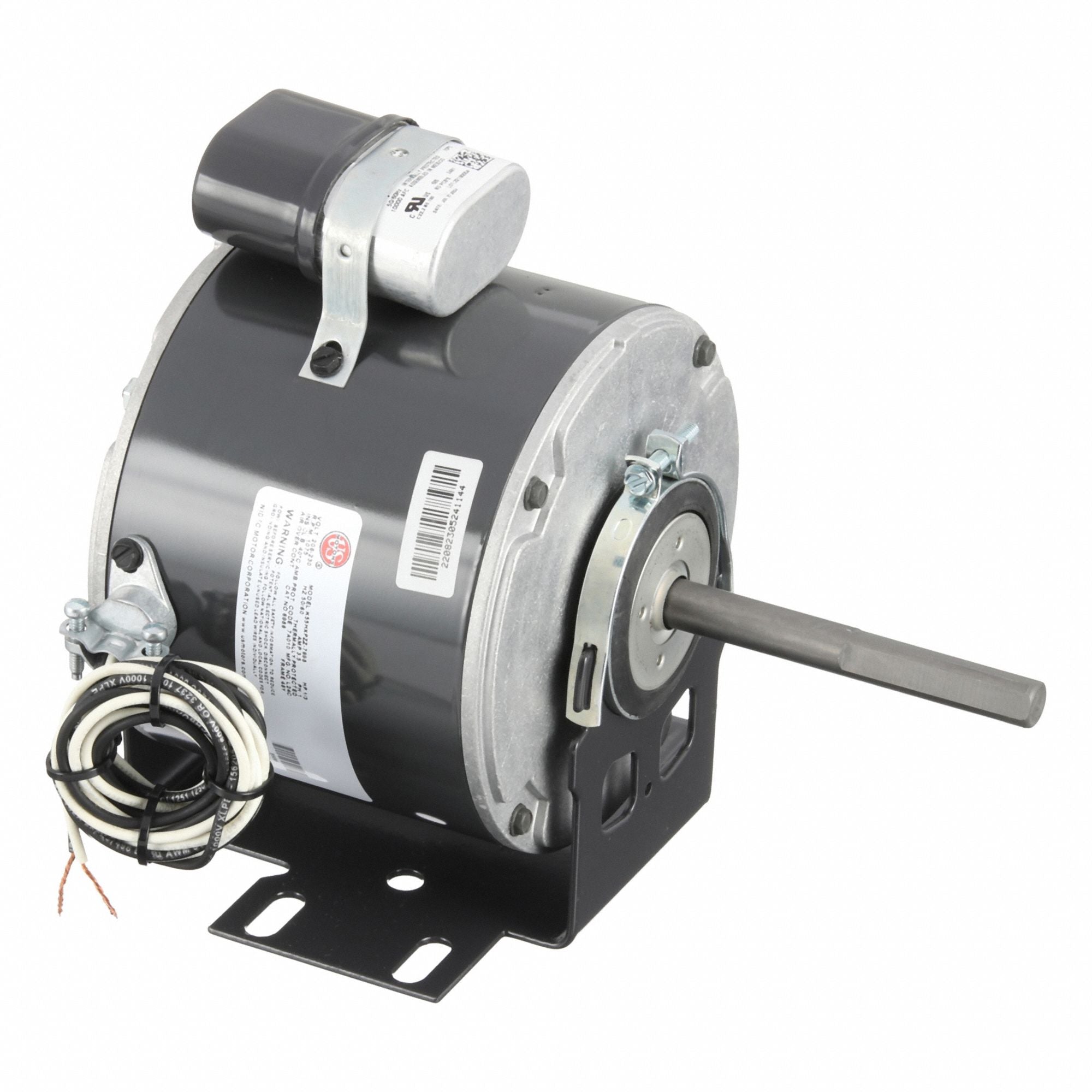 U.S. MOTORS 6986 Motor 1/3 HP 1075 rpm rpm 48 208-230V