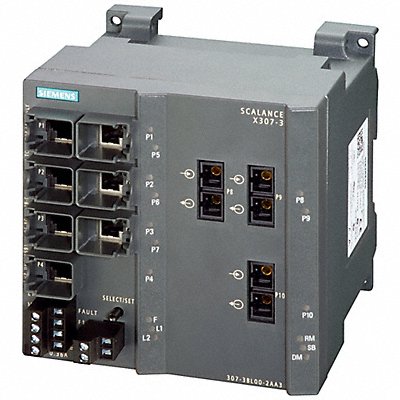 SCALANCE 6GK53073BL102AA3 SCALANCE X307-3 managed plus IE switch