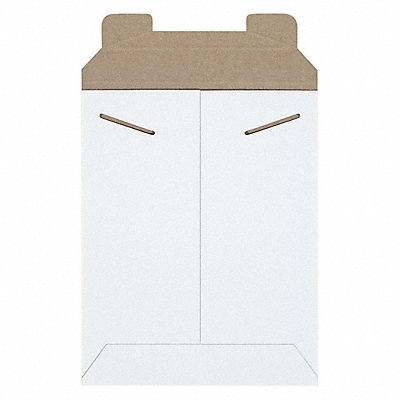STAYFLATS RM10W Mailer Envelopes Chipboard White PK100