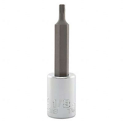 PROTO J4990R18 Socket Bit Steel 3/8 in TpSz 1/8 in