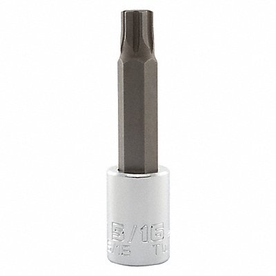 PROTO J4990R516 Socket Bit Steel 3/8 in TpSz 5/16 in