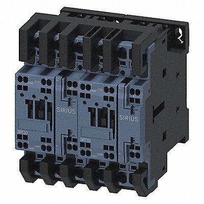SIEMENS 3RA23268XB302AK6 IEC Power Contactor Reversing 110/120VAC