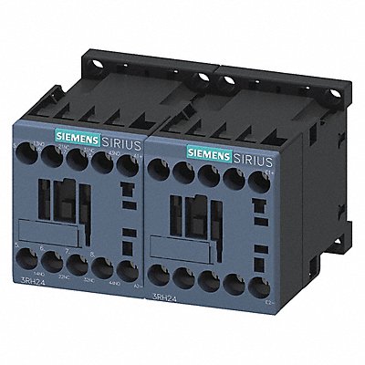 SIEMENS 3RH24221BB40 IEC Control Relay 2NO/2NC 24V DC 10 A