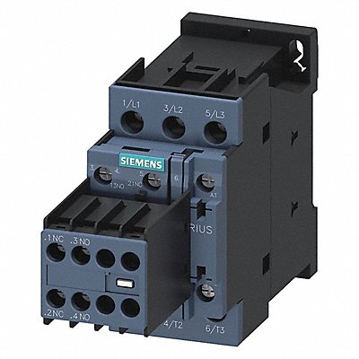 SIEMENS 3RT20241AG24 IEC Power Contactor Non Reversing 110VAC