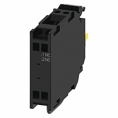 SIEMENS 3SU14001AA103HA0 Contact Block Black 1NC 22 mm 3SU1