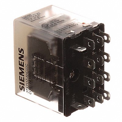 SIEMENS 3TX71175HC03C Plug-In Relay 24V DC 15 A 14 Pins