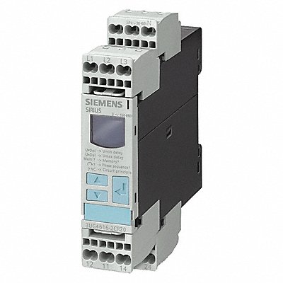 SIEMENS 3UG45112BP20 Analog Monitoring Relay Phase Sequence M