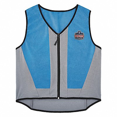 CHILL-ITS BY ERGODYNE 6667 Cooling Vest 4 hr Time XL Size Blue