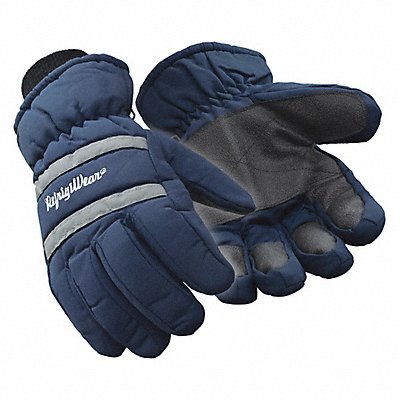 REFRIGIWEAR 0379RBLKXLG Insulated Hi-Vis Super Grip Glove PR