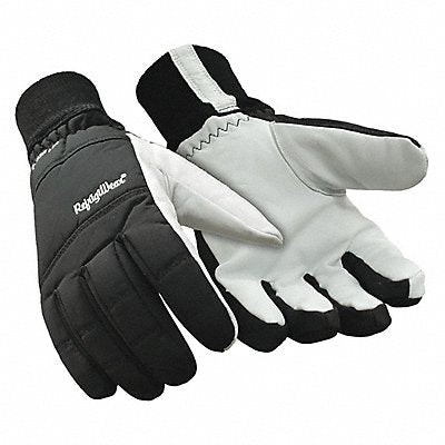 REFRIGIWEAR 0243RBLKLAR Nylon/Goatskin Glove PR