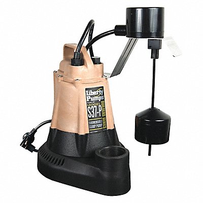 LIBERTY PUMPS S37P Submersible Sump Pump HP 1/3 115V 60 Hz