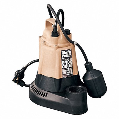 LIBERTY PUMPS S382 Submersible Sump Pump HP 1/3 115V 60 Hz