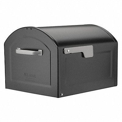 ARCHITECTURAL MAILBOXES 950020B10 Mailbox 1 Door Black 11-15/16 H