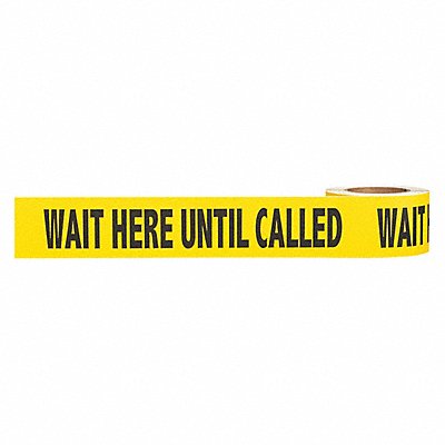 GRAINGER ZWASWHUC Floor Tape Black/Yellow 3 inx54 ft Roll