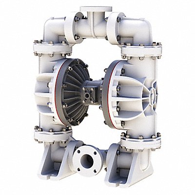 SANDPIPER S30B3P1PPAS000 Double Diaphram Pump Flange TPV/PP 3/4in 280gpm